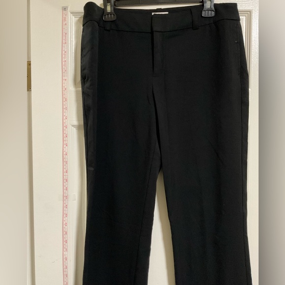 Merona Black Classic Size 12 Stretch Pants - Picture 6 of 8